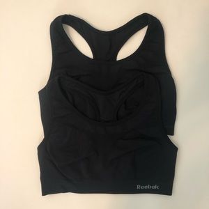Reebok Black Sports Bras | Set of 2